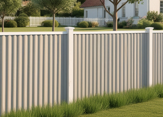 Забор из профнастила